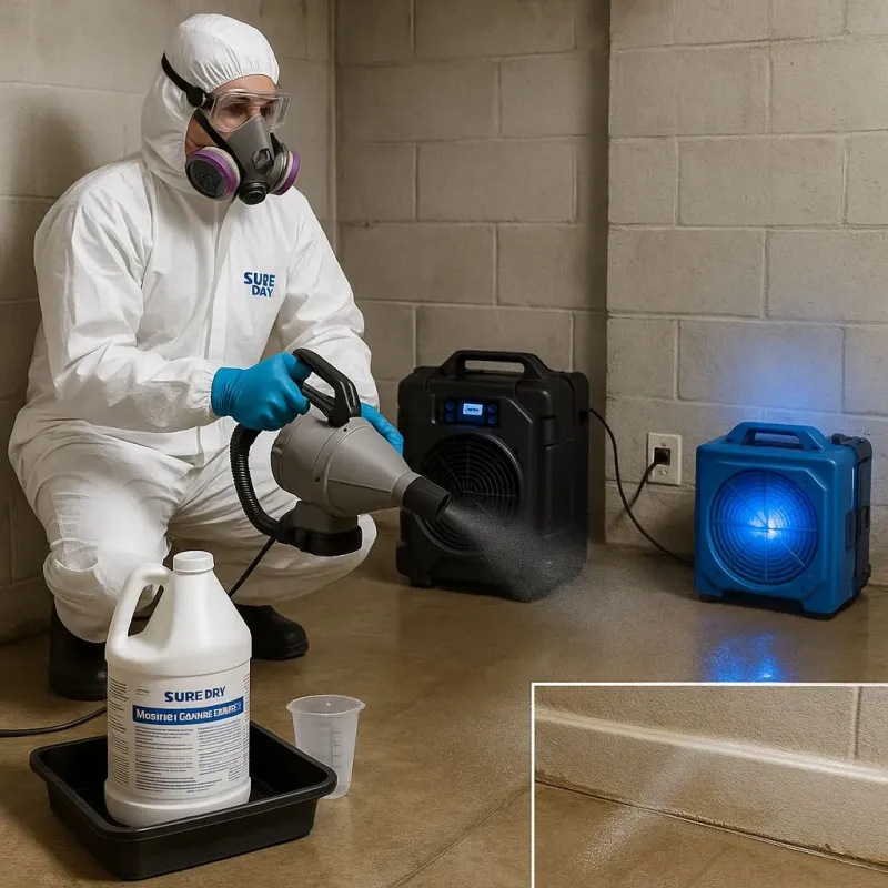 Sanitization and Odor Removal process in Amherst, OH